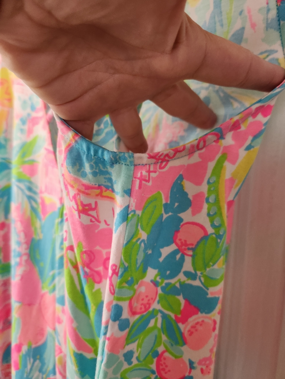 NWOT Lilly Pulitzer Kristen Swing Dress Multi Sunshine State of Mind Medium - Picture 4 of 9